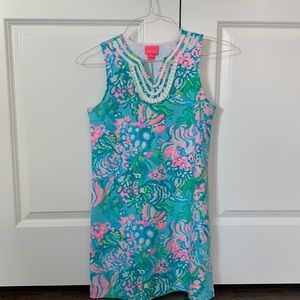 Lilly Pulitzer Girls XL (12-14 multicolored dress